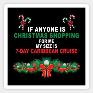 Funny Christmas Shopping Sticker